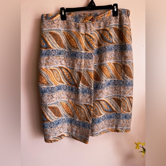 CHARTER CLUB Skirt 20W Vintage Y2K Cottagecore Prairiecore Floral Maxi Pencil - Picture 8 of 16